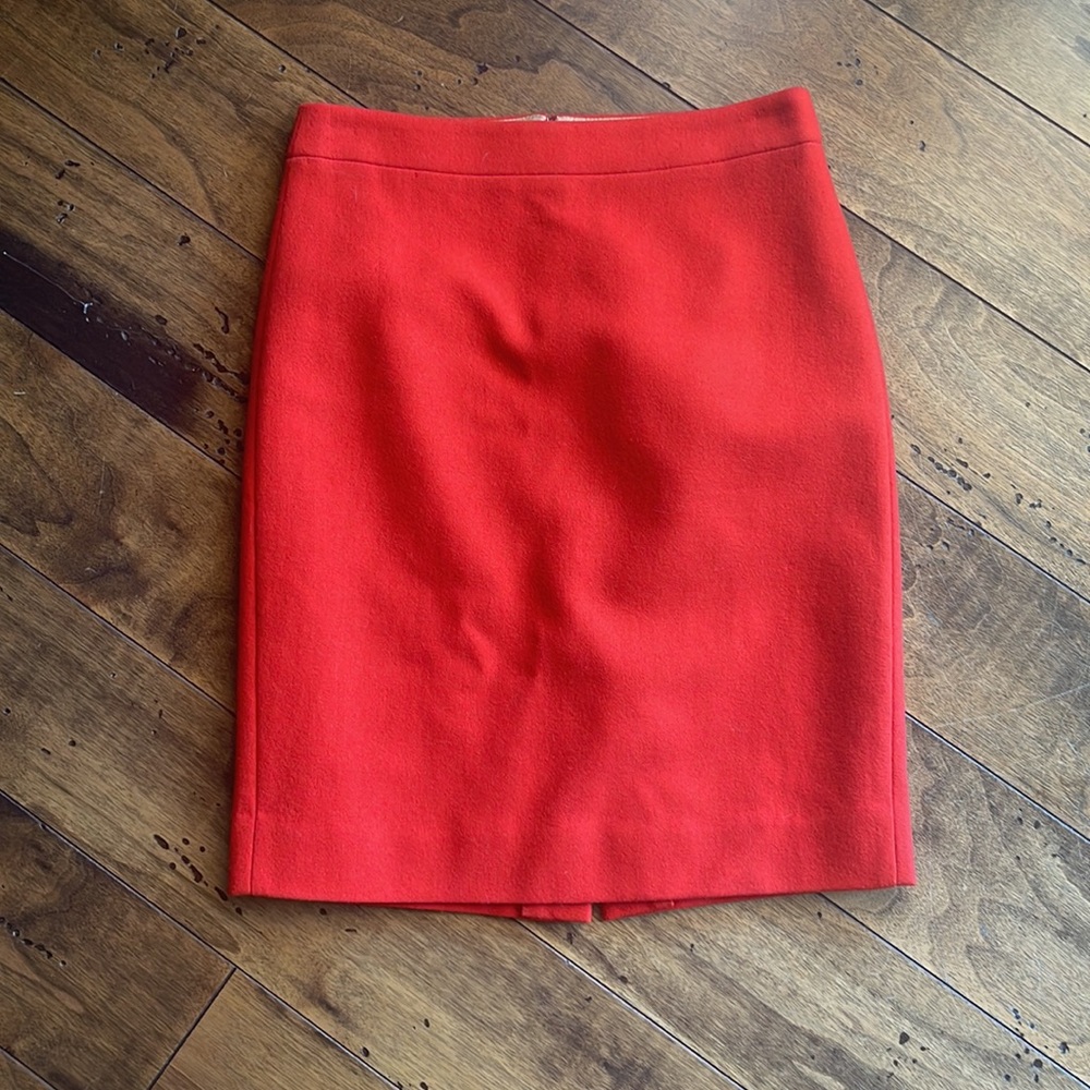 J. Crew Wool & Viscose Skirt